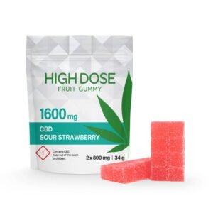 Buy Sour Strawberry Fruit Gummies in Dubai